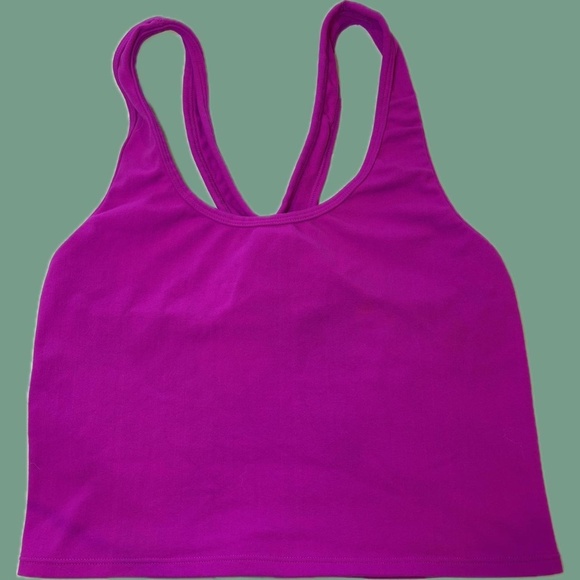 Purple racerback tank top - Picture 3 of 6